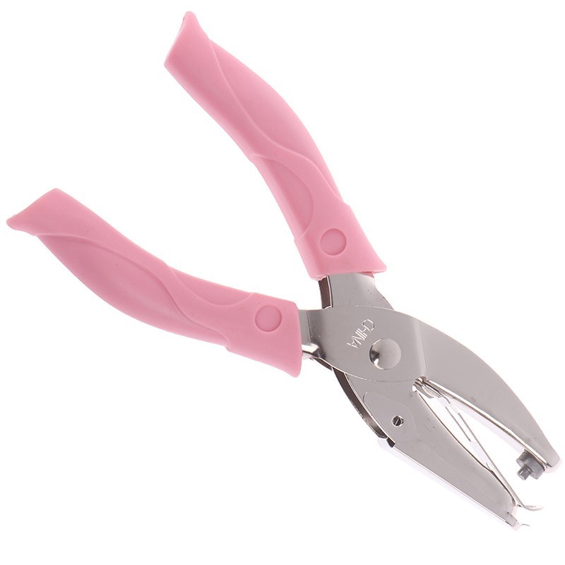 1 Pcs Handle Hole Punch DIY Loose-leaf Paper Cutter Single H