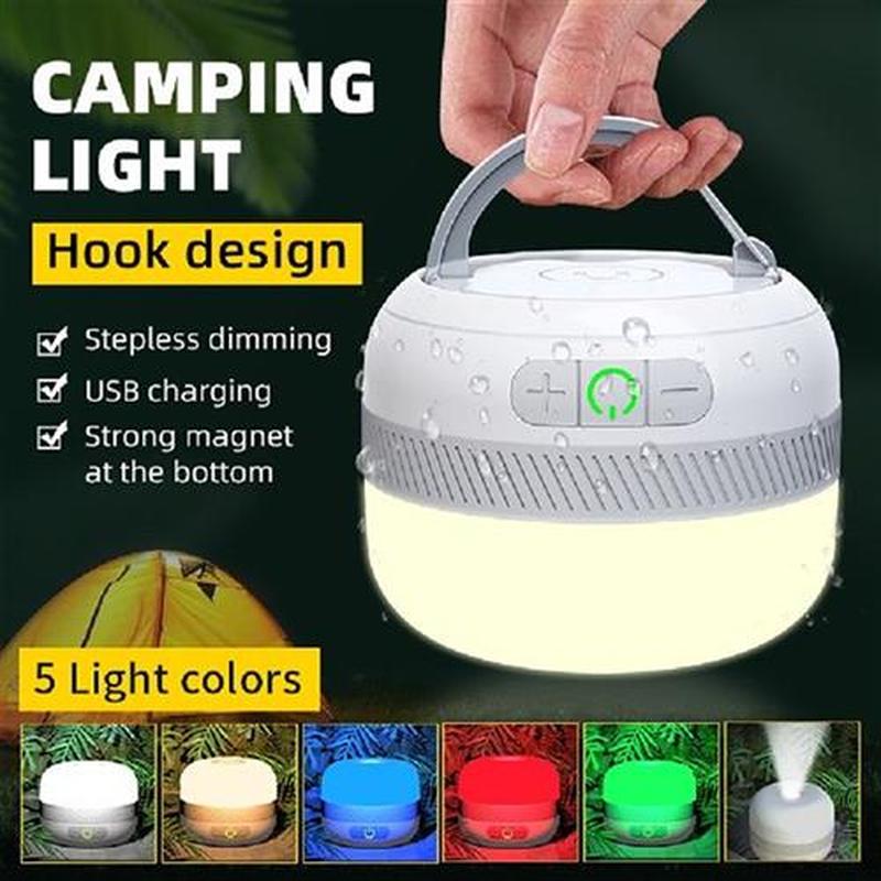 LED Camping Lantern 6 Lighting Modes 200LM Emergency Light