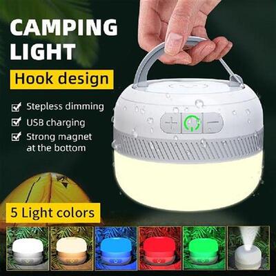 LED Camping Lantern 6 Lighting Modes 200LM Emergency Light
