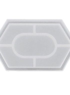 polygon Combination suit Coaster DIY Tray Resin Mold