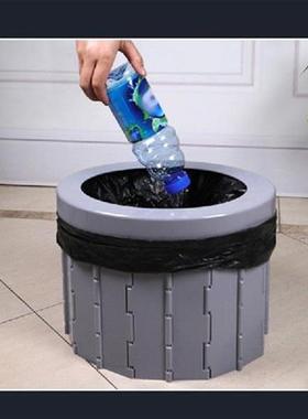 Portable Folding Camping Toilet Travel Outdoor Commode