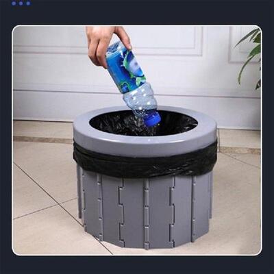 Portable Folding Camping Toilet Travel Outdoor Commode