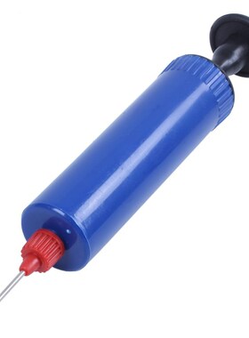 Football Soccer Inflatable Ball Hand Air Pump with Needle Bl