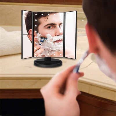 Desktop Mirror Makeup-Mirror-Magnifying Table Touch-Screen F