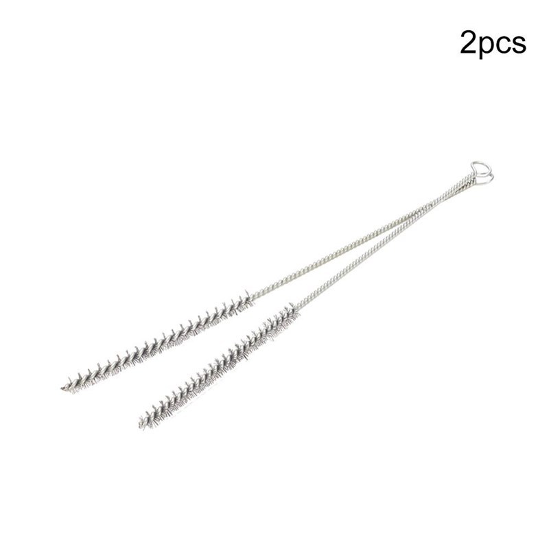 Durable 2~10pcs 0.8cm/4cm Diameter Wire Tube Brush 0.3mm Ste