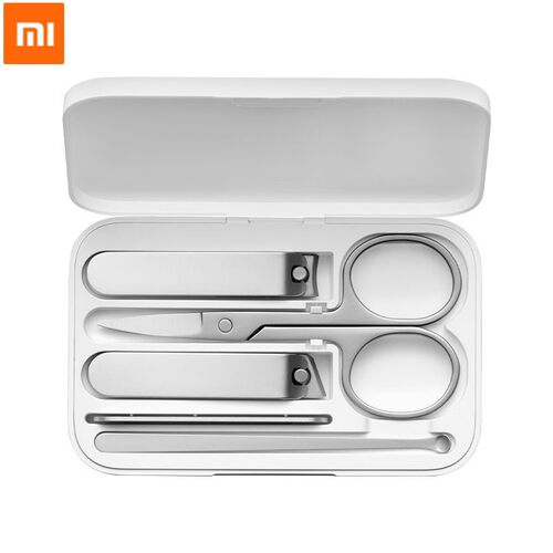 5pcs  Mijia Nail Clipper Stainless Steel Set Trimmer Pedicur - 封面