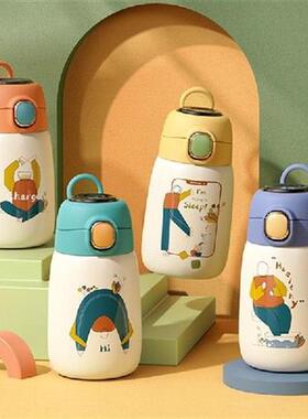 320ml Stainless Steel Water Bottle Mini Portable Smart Therm