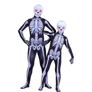 Halloween skeleton Costume Holiday party reality show costum