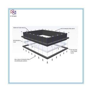 280*200*0.15mm Photon mono x Fep Film Wanhao Uv Light Fep F
