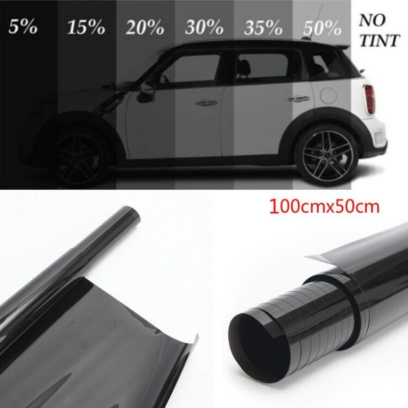 100x50CM Auto Tint Film Window Solar UV Protection Film Sti 包装 内托 原图主图