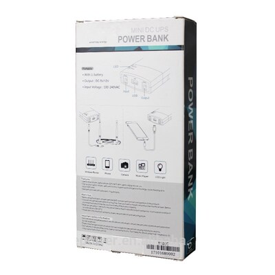 Mini Portable UPS 12V2_5A DC Online Power Supply With Lithiu