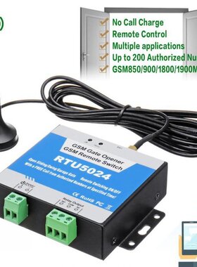 RTU5024 GSM Gate Relay Switch 850/900/1800/1900MHz Remote Co