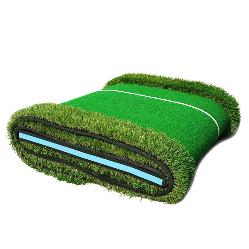 Portable 3m Indoor Golf Putting Green Swing Trainer Set Putt