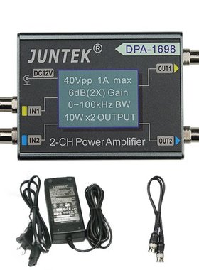 Juntek DPA-1698 DDS Function Signal Generator High Power Dua