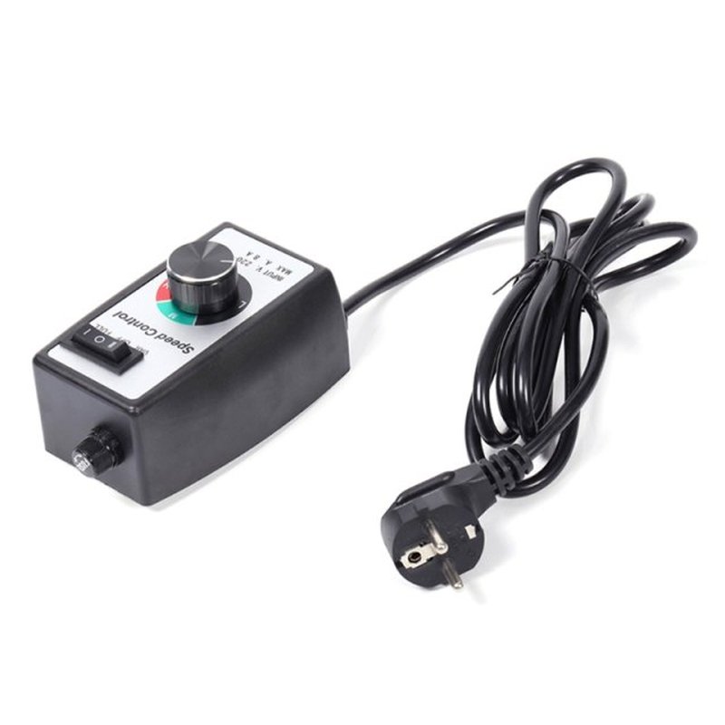 Universal EU Plug 230V 8A Stepless Motor Speed Controller Ad