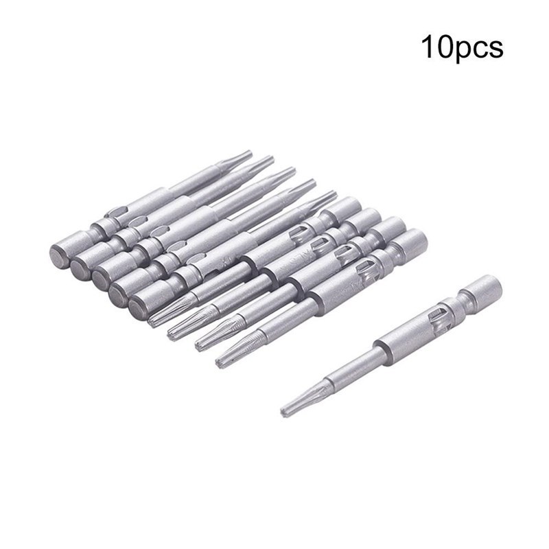 Utoolmart 10Pcs T4 T5 T6 T10 T8 T9 Torx Head Magnetic Screwd