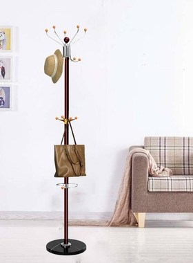 Multi-hook Rotating Hanger Coat Hat Bag Clothes Rack Umbrell