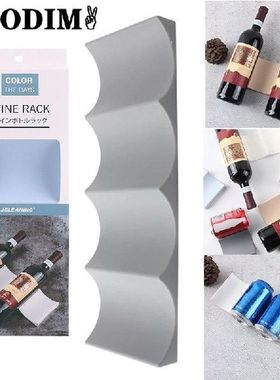 Wine Rack Stackable Bottle Holder Countertop Wine Bottle