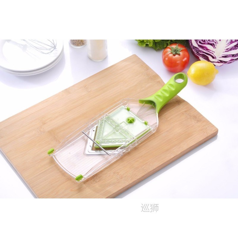 YDEAPI Mandoline Slicer Manual Vegetable Cutter with 4 Blade