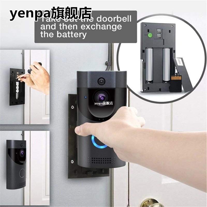 HD 720P Smart Vision WiFi Doorbell Wireless Intercom Door Be