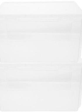 Bread Box Storage Container Fridge Case Food Plastic