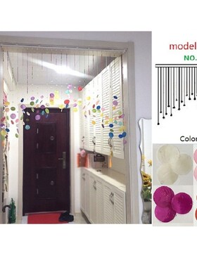 finished curtain 20pcs/lot Colorful shell crystal bead curta