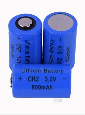 12pcs/lot  High quality CR2 800mah 3V lithium battery for ca