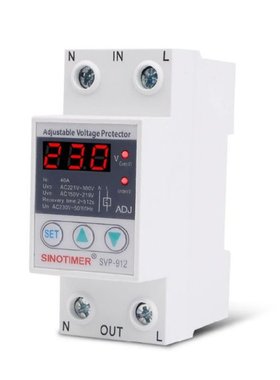 220V Din Rail Adjustable Recovery Reconnect Over Under Volta