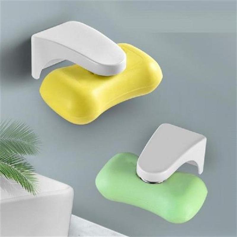 Drain Soaps Soap Container Wall Mounted Soap Dish Magnetic S