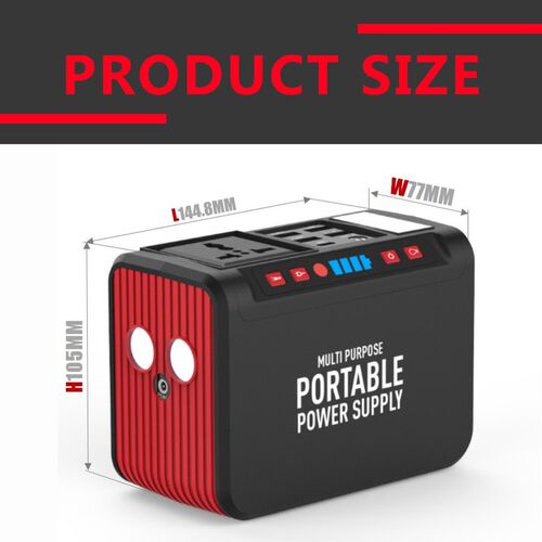 Portable Laptop Charger 20000mAh/74Wh AC Outlet Laptop Powe - 封面
