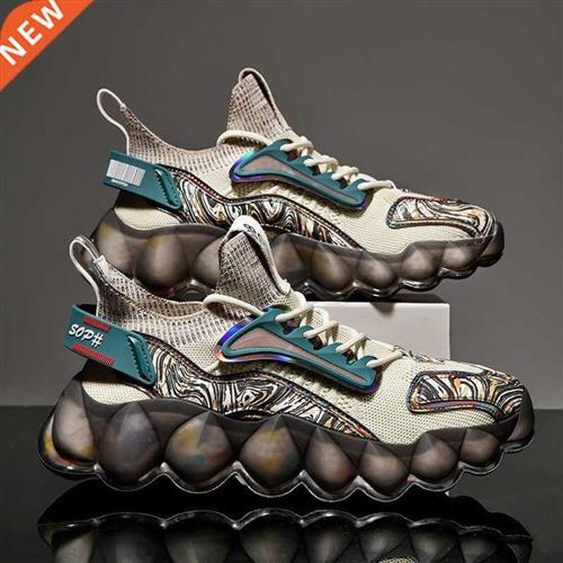 New Men Sneakers Fashion Thick Bottom Running Shoes for Men