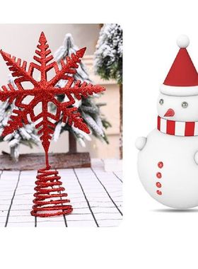 Baru Pohon Natal Seni Besi Pohon Bintang Atas Kepingan