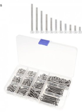 440pcs/lot Stainless M3 Stainless Steel Hexagon Socket Cap S