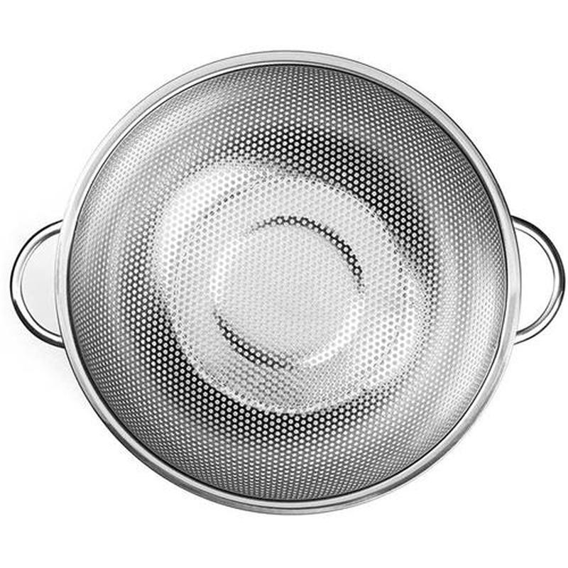 Stainless Steel Micro-Perforated Colander Kitchen Strainer S