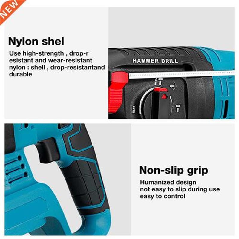 rechargeable brushless cordless rotary hammer drill Impact