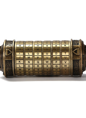 Leonardo DaVinci Code Toys Code Toys Metal Cryptex Locks Wed