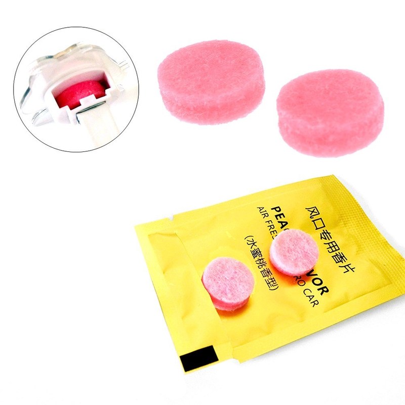 5 Packs Car Styling Air Freshener Aroma Refill Solid Perfume