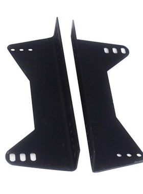 1 Pair Black Bucket Seat Side Mounts Brackets High Quality M