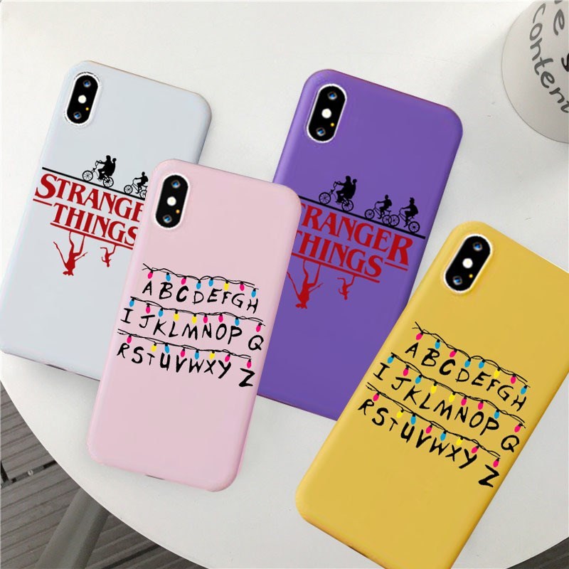 Stranger Things Christmas Lights Case For iphone 7 8 Plus X