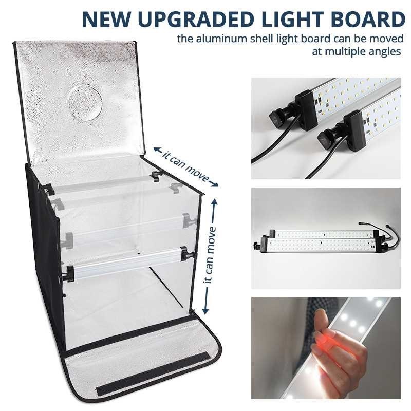 Spash Photo-Studio Background Light-Box Product-Shoot Portab