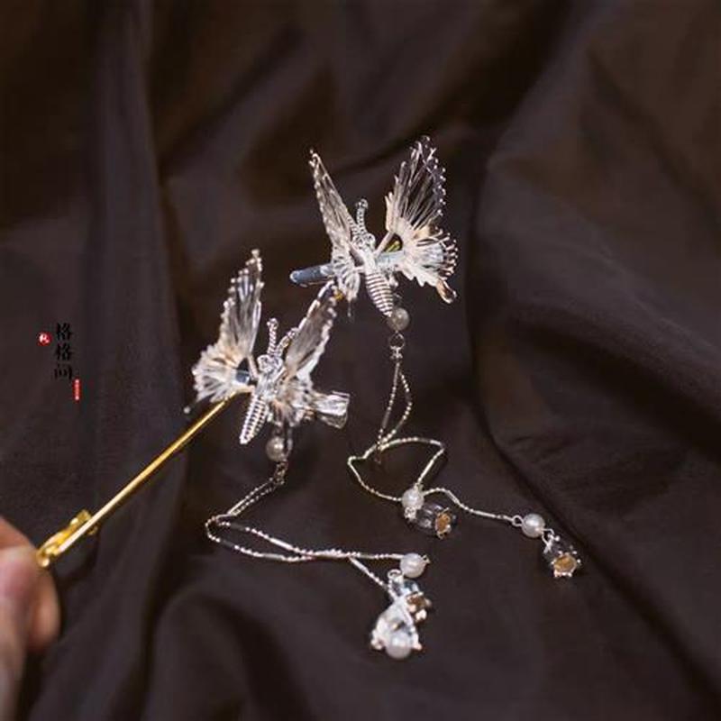Hanfu Hairpin Hair Accessories Ancient Style Dragonfly Tasse