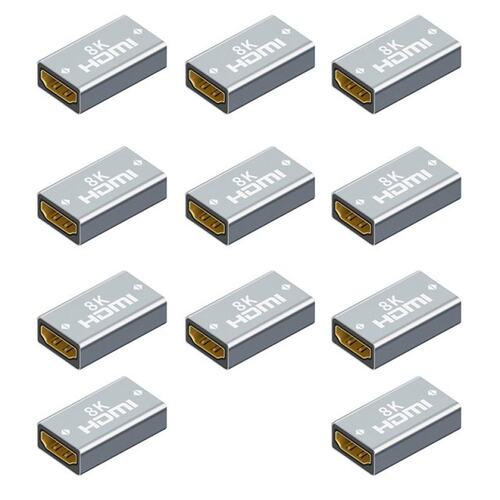 HDMI Female to HDMI Female Adapter 7680X4320 8K HD Transmiss