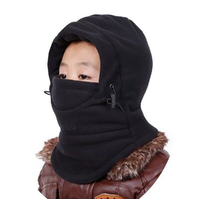 Kids Balaclava Windproof Ski Face Covering Children Fleece