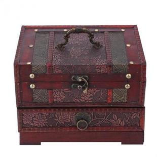 1pc Classical Wooden Jewelery Gift Storage Box Jewelry Stora
