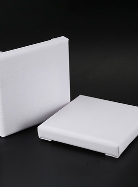 10Pcs/Set White Blank Art Boards Mini Stretched Artist Canva