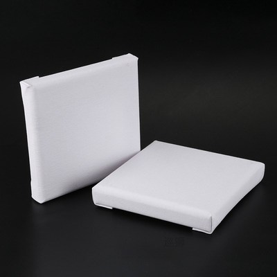 10Pcs/Set White Blank Art Boards Mini Stretched Artist Canva