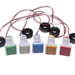 3in1 100A 500V Ammeter Her Digital AC0 LED 22mm Voltmeter