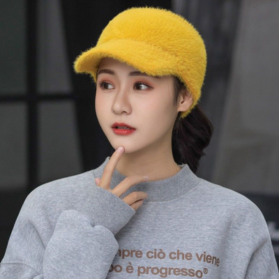 CNTANG 2022 Women's Empty Top Hats Autumn Winter Plu