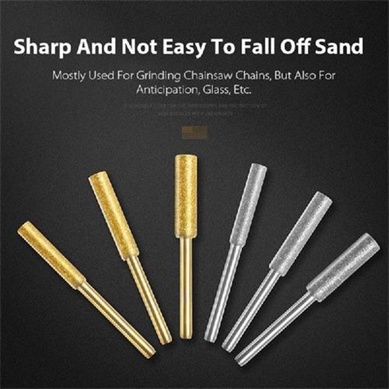 8PCS Diamond Chainsaw Sharpener 4/4.8/5.5mm Grinder Chain