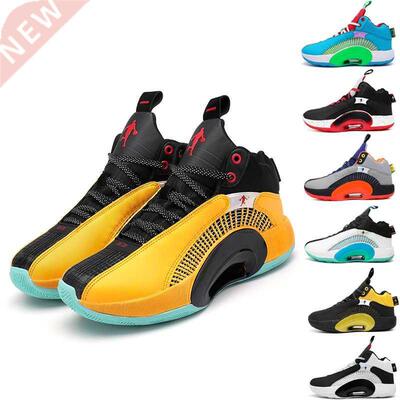 Men Low Basketball Shoes Fashion Yellow Zapatillas Basketbal